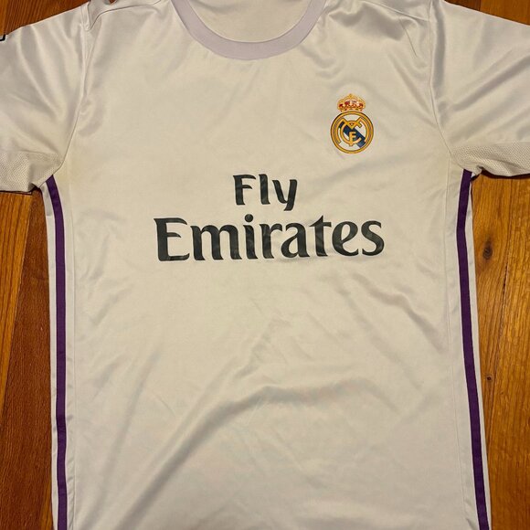 REAL MADRID SOCCER JERSEY FLY EMIRATES - Picture 7 of 7